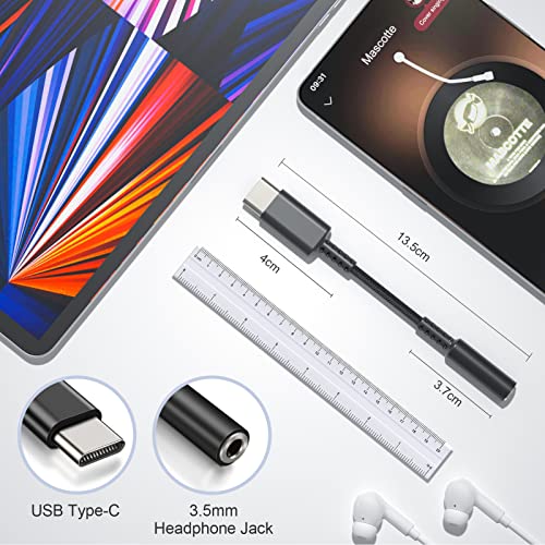 USB-C to 3.5mm Audio Adapter with DAC