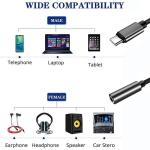 USB-C to 3.5mm Headphone Adapter with DAC