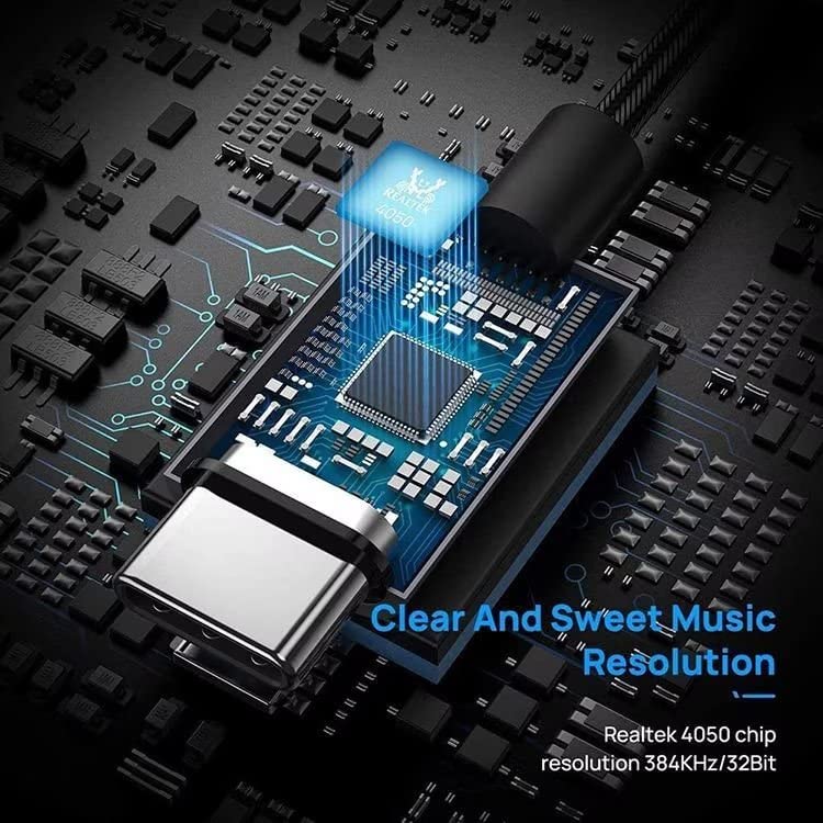 USB-C to 3.5mm Headphone Adapter with DAC