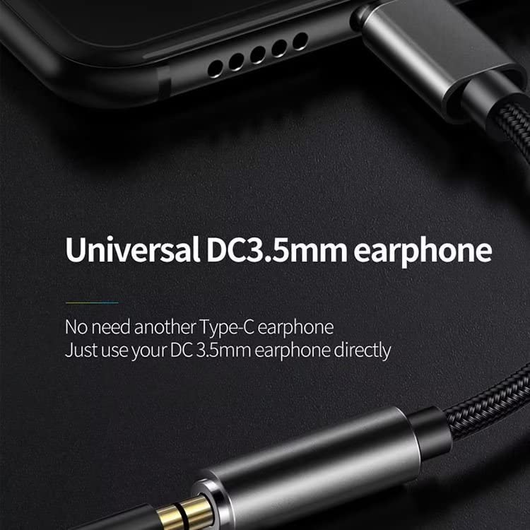 USB-C to 3.5mm Headphone Adapter with DAC