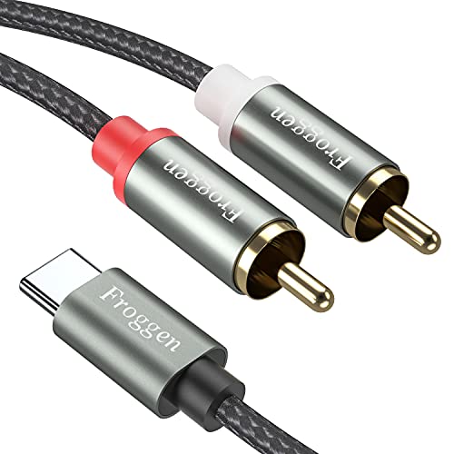 USB-C to 2 RCA Audio Cable for Devices