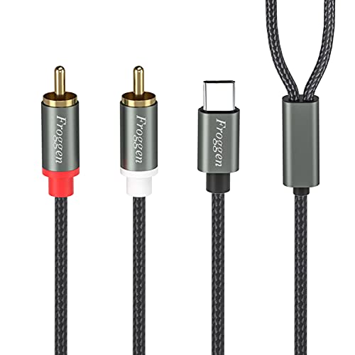 USB-C to 2 RCA Audio Cable for Devices