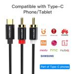 Vention USB-C to RCA Audio Cable, 1.5M