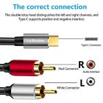 USB-C to Dual RCA Audio Cable for TV