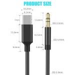 USB-C to 3.5mm Audio Adapter Cable