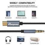 USB-C to 3.5mm Aux Audio Cable with Mic