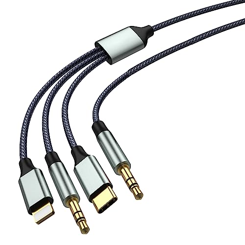 USB-C to 3.5mm Audio Cable, 1.2M