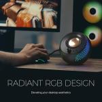 Creative Pebble X Plus USB-C Speakers with Subwoofer