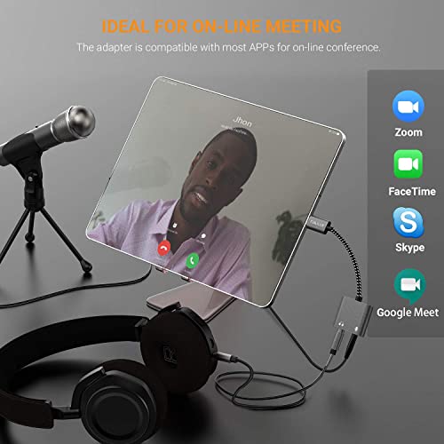 Cubilux USB-C to TRS Headphone Microphone Splitter