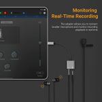 Cubilux USB-C to TRS Headphone Microphone Splitter