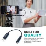 USB-C to 3.5mm Microphone Adapter Cable