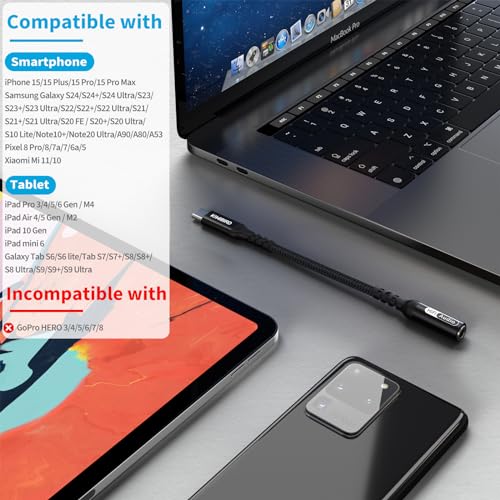 KiwiBird USB-C to 3.5mm Audio Adapter