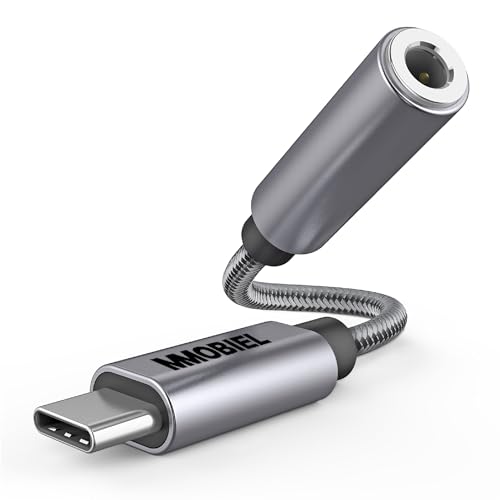 USB-C to 3.5mm Headphone Adapter with Microphone