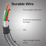 USB-C to 3.5mm Headphone Adapter with Microphone