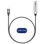 Braided USB-C to XLR Microphone Audio Cable