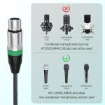 Braided USB-C to XLR Microphone Audio Cable