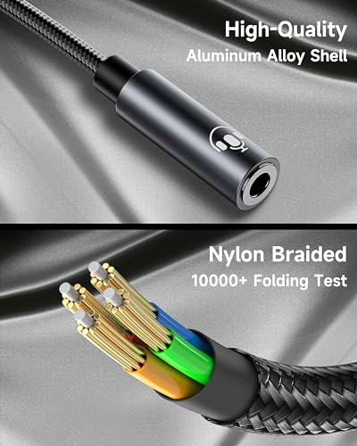 ZOOAUX USB-C Dual 3.5mm Audio Adapter