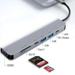 7-in-1 USB-C Hub with 4K HDMI & PD Charging