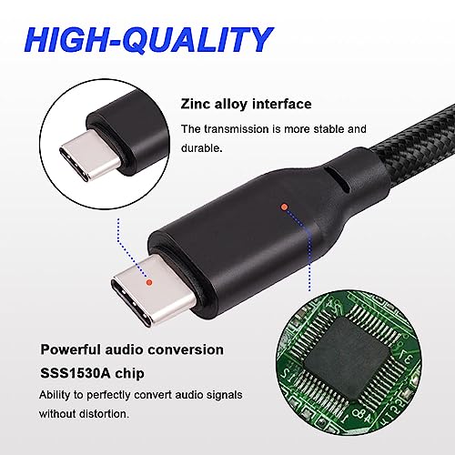 USB-C to XLR Female Microphone Adapter Cable 2M