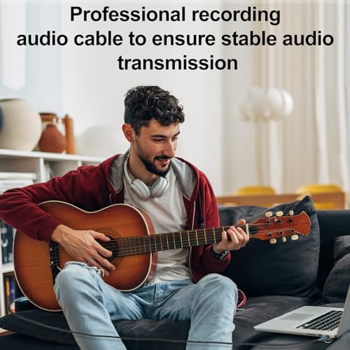 USB-C to 6.35mm Guitar Audio Cable, 2m