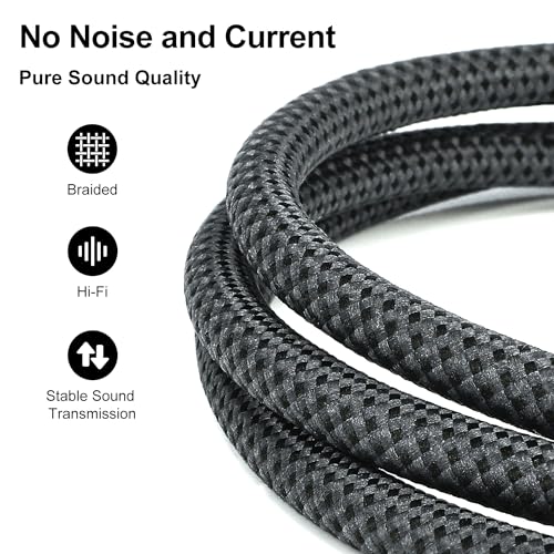 USB-C to 6.35mm Guitar Audio Cable, 2m