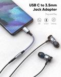 USB-C to 3.5mm Audio Adapter Dongle