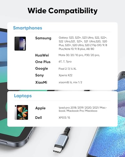 USB-C to 3.5mm Audio Adapter Dongle