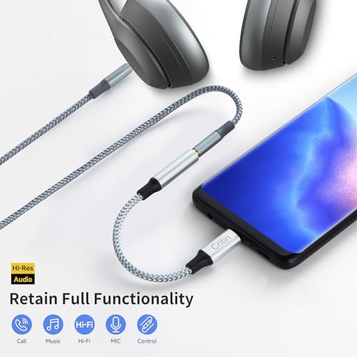 USB-C to 3.5mm Headphone Adapter for Devices