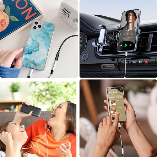 USB-C to 3.5mm Headphone Adapter for Devices