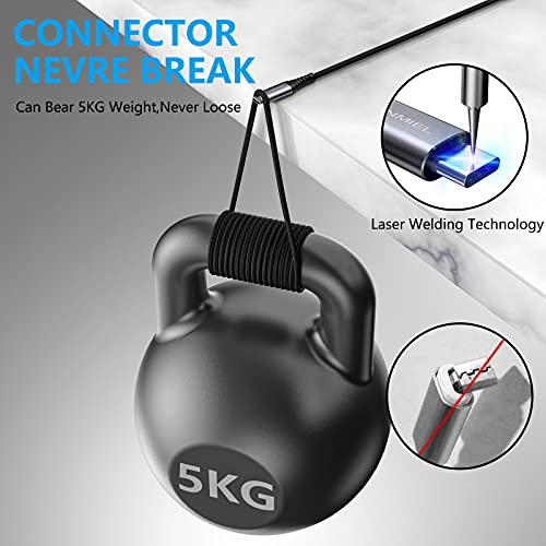 Fast Charging Braided USB-C Cable for Samsung & More