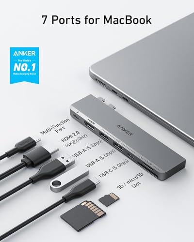 Anker USB-C Hub | 7-in-2 | 4K HDMI
