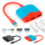 7-in-1 USB-C Hub Docking Station for Laptops