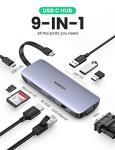 9-in-1 USB-C Hub with HDMI & Ethernet