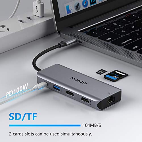USB-C Dual HDMI Laptop Docking Station