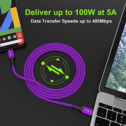 10ft USB-C Fast Charging Cable with Power Delivery