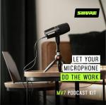 Shure MV7 USB Microphone: Podcast, Record, Stream & Game