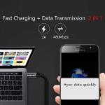 3-Pack Short USB-C Cables for Fast Charging