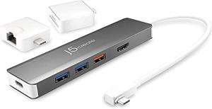 9 in 1 USB-C Hub with Ethernet and 4K HDMI
