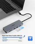 MacBook Compatible USB-C Hub Docking Station