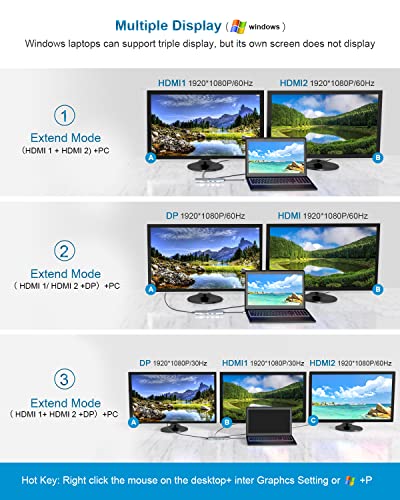 Tiergrade Dual 4K USB-C Docking Station