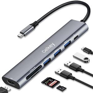 7-in-1 USB-C type adapter with 4K HDMI