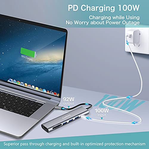 7-in-1 USB-C type adapter with 4K HDMI