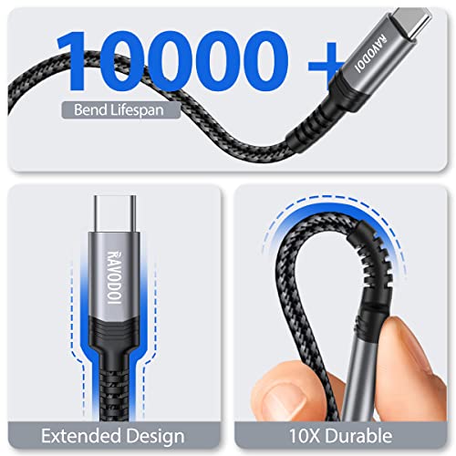 RAVODOI 1M USB-C Fast Charging Cable 3A