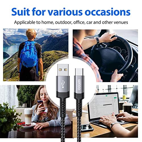 RAVODOI 1M USB-C Fast Charging Cable 3A