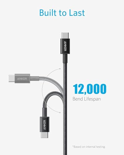 Anker 6ft USB-C Charger Cable, 100W Fast Charge