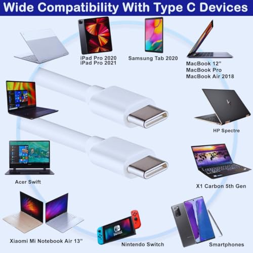 USB-C Fast Charging Cable 5A for Samsung