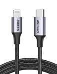 UGREEN Braided USB-C to Lightning Charging Cable