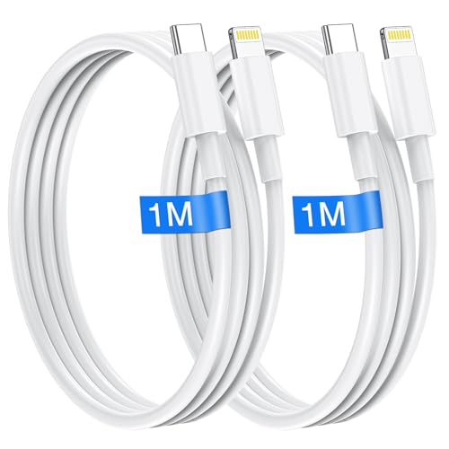 Heboen 1M USB-C to Lightning Cable 2-Pack