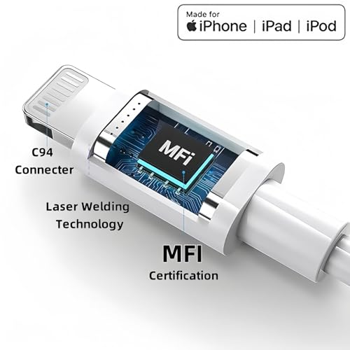 Heboen 1M USB-C to Lightning Cable 2-Pack