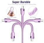 Ucyable USB-C to Lightning Cable 3-Pack